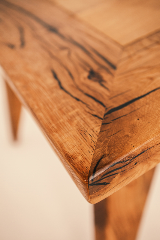WALNUT-OAK TABLE